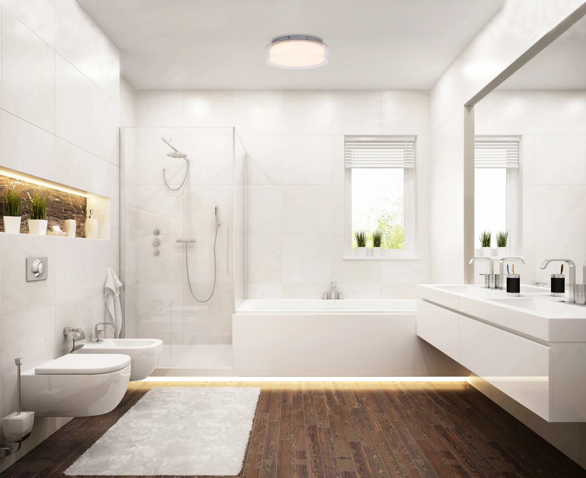 Fürdőszobai lámpák - biztonsági és stílustippek