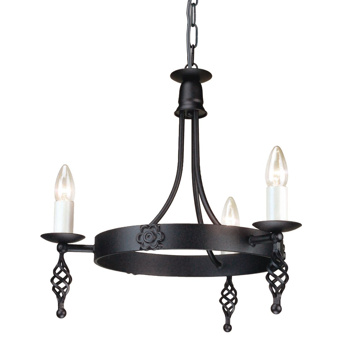 Elstead Lighting-BELFRY-BY3-BLACK-ELSBY3-BLACK