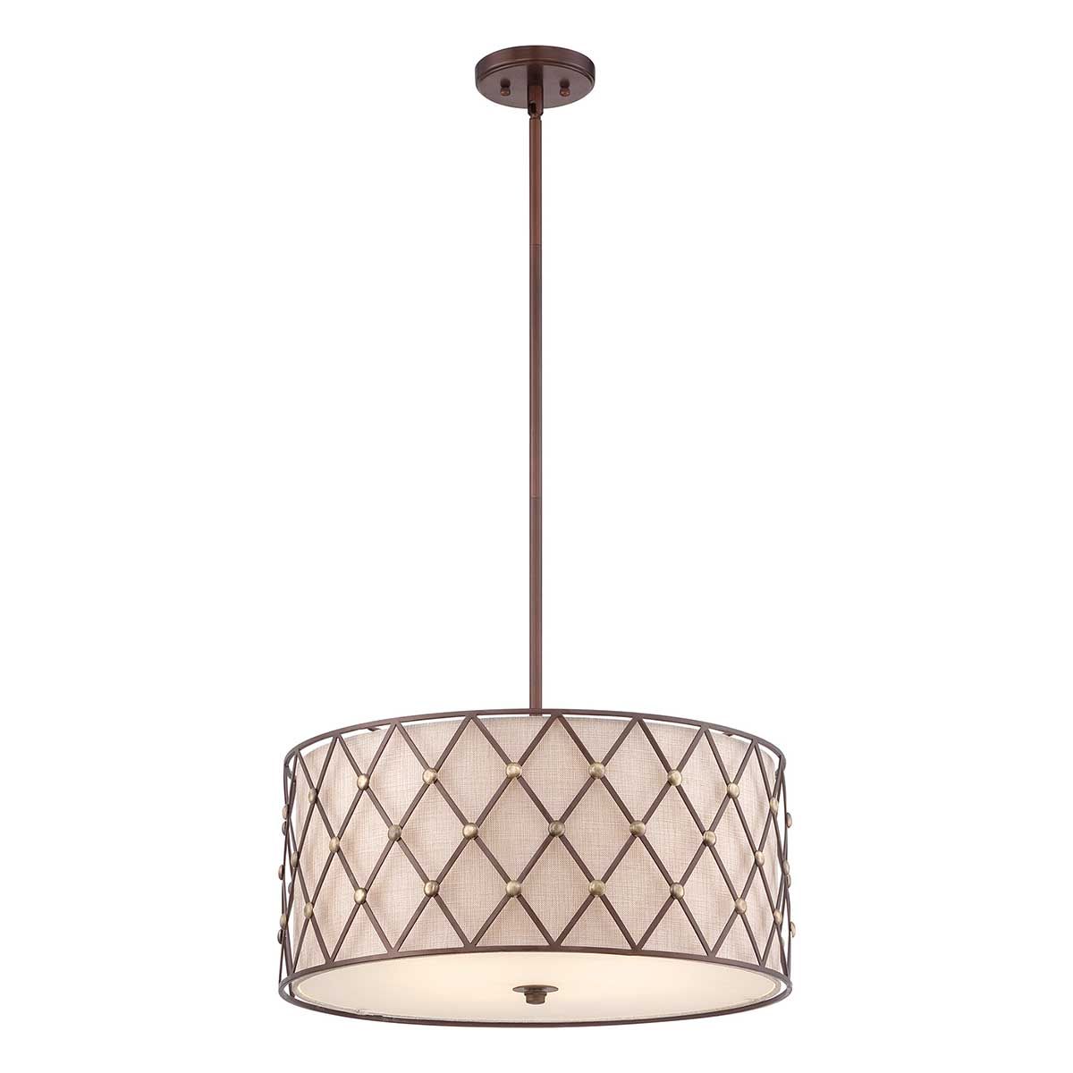 Quoizel-BROWN LATTICE-QZ-BROWN-LATTICE-P-L-ELSQZBROWNLATTICEPL