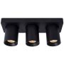 Lucide NIGEL 09929/15/30 Spotlámpa 3x5w/gu10 2200k 320lm ip20