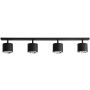 Aldex BOT BLACK 1047PL_L Spotlámpa 4x35W/GU10