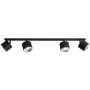 Aldex BOT BLACK 1047PL_L1 Spotlámpa 4x35W/GU10