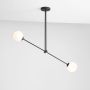 Aldex OHIO 1081PL_H1 Plafonlámpa 2x40W/E14