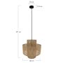 Dijk JUTE 104665 Függőlámpa 1x40W/E27 IP20