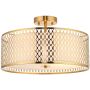 Endon Cordero 101568 Plafonlámpa 3x10w/e27 ip20