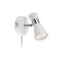 Markslojd FOLIE 108627 Fali lámpa 2x2W/LED IP20