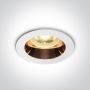 One Light The Chill Out 10105M/W/CU Beépíthető spotlámpa 1x10W/GU10 IP20