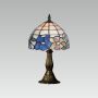 Prezent TIFFANY IX. 107 Asztali lámpa 1x40W/E14 IP20