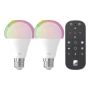 Eglo LEDE27 110311 Villanykörte 2x9W/E27 2700-6500K ip20