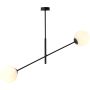 Emibig LINEAR 1169/2 Plafonlámpa 2x40W/E14 IP20