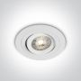 One Light The Dual Ring 11105ABGL/W Beépíthető spotlámpa 1x10W/GU10 IP20