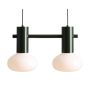 Aldex FLO 2 MOSS S 7000H26_S Függőlámpa 2x10W/E14