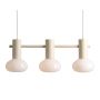 Aldex FLO 3 CREAM S 7000E9_S Függőlámpa 3x10W/E14