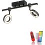 Paul Neuhaus LOLASMART-BILEDA 12075-18 Spotlámpa 2x12W/LED 2700-5000k 1300lm ip20