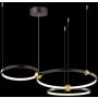 Altavola Design Aurora LA111/P_50_3k_black Függőlámpa 3x63W/LED 3000K 4440lm IP20