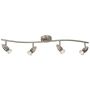Lucide CARO-LED 13955/20/12 Spotlámpa 4x5w/gu10 2700k 350lm ip20
