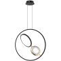 Altavola Design Seppia LA115/X_62_1+2_3k_black_gold Függőlámpa 1+2x45W/LED 3000K 2750lm IP20