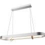 Altavola Design Spectra LA114/P_92_2+1_grey_gold Függőlámpa 1x30W+2x5W/LED 3000K 2400lm IP20