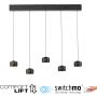 Paul Neuhaus BALLINI 15262-18 Függőlámpa 5x30W/LED 3000k 4000lm ip20
