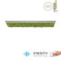 Paul Neuhaus GREEN KNUT 15623-66 Plafonlámpa 1x25W/LED 3000k 2050lm ip20