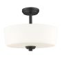 Cosmolight ASPEN C03262BK Plafonlámpa 3x40W/E27 ip20