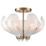 Cosmolight CANNES C07739BR Fali lámpa 7x40W/E14 IP20