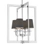 Cosmolight LONDON P04021CH-BK Fali lámpa 4x40W/E14 IP20
