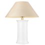 Cosmolight MONROE T01869BR-WH Asztali lámpa 1x40W/E27 ip20