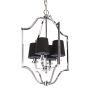 Cosmolight NEW YORK 1 P04380CH-BK Fali lámpa 4x40W/E14 IP20