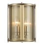 Cosmolight NEW YORK W02194BR Fali lámpa 2x40W/E14 ip20