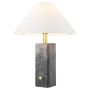 Cosmolight ORLEANS T01487BR-WH Asztali lámpa 1x40W/E27 ip20
