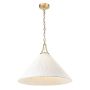 Cosmolight PROVIDENCE P01521BR-WH Függőlámpa 1x40W/E27 ip20