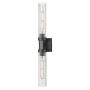 Cosmolight QUINCY W02873BK Fali lámpa 2x40W/E27 ip20