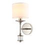 Cosmolight SUTTON W01460NI-WH Fali lámpa 1x25W/E14 ip20