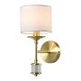 Cosmolight SUTTON W01845BR-WH Fali lámpa 1x25W/E14 ip20