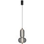 Italux Marco PND-84283-2-BK Függőlámpa 1x10W/LED 3000K 590lm IP20