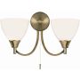Endon ALTON 1805-2AN Fali lámpa 2x60W/E14 IP20