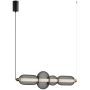 Italux Marco PND-84283-4-BK Függőlámpa 1x16W/LED 3000K 900lm IP20