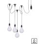 Paul Neuhaus ENNI 19094-18 Függőlámpa 4x1,8W/LED 2700k 28lm ip44