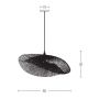 Zambelis PENDANT LAMP 19108 Függőlámpa 1x40w/E27 IP20