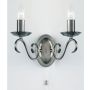 Endon BERNICE 2030-2AS Fali lámpa 2x60W/E14 IP20