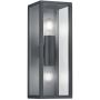 Trio GARONNE 201860242 Fali lámpa 2x10w/e27 ip44