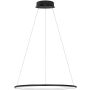 Altavola Design Ledowe okręgi LA073/P_40_in_3k_21W_black Függőlámpa 1x21W/LED 3000K 1260lm IP20