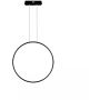 Altavola Design Ledowe okręgi LA073/X_60_in_3k_32W_black Függőlámpa 1x32W/LED 3000K 1920lm IP20