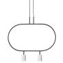 Altavola Design Luna LPL337-SL Függőlámpa 2x3W/LED 3000K 480lm IP20