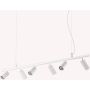 Ideal Lux DYNAMITE 231433 Függőlámpa 6x28W/GU10 ip20