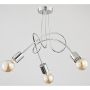 Alfa TANGO CHROME 24463 Plafonlámpa 3x60W/E27