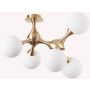 Ideal Lux NODI 241050 Plafonlámpa 5x28W/E14 ip20