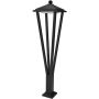 Italux Bons OFL-22474-L-BK Állólámpa 1x12W/LED 3000K 590lm IP54