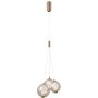 Italux Butero PND-34359-3-HBR-AMB Függőlámpa 3x12W/LED 3000K 1095lm IP20